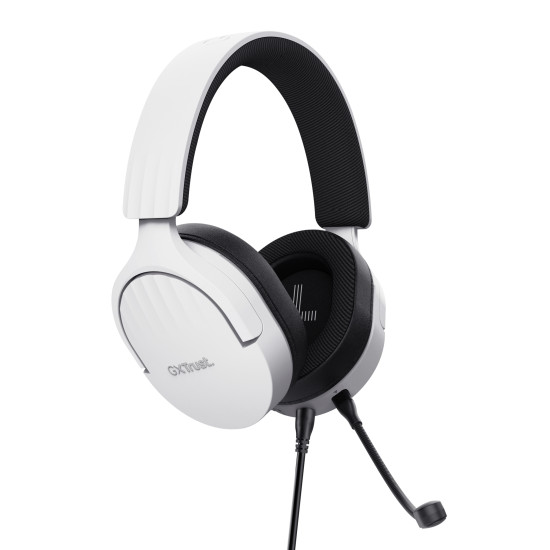 Trust GXT 489W FAYZO Headset Wired Head-band Gaming Black, White Trust GXT 489W FAYZO Headset Wired Head-band Gaming Black, White