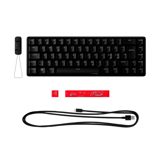 HyperX Alloy Origins 65 - Mechanical Gaming Keyboard - HX Red (NO Layout) HyperX Alloy Origins 65 - Mechanical Gaming Keyboard - HX Red (NO Layout)