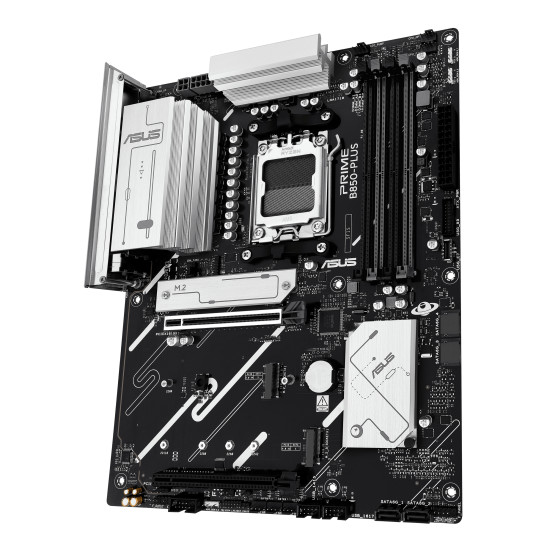 Mainboard|ASUS|AMD B850|SAM5|ATX|Memory DDR5|Memory slots 4|1xPCI-Express 4.0 16x|1xPCI-Express 5.0 16x|3xM.2|1xHDMI|1xDisplayPort|2xUSB 2.0|5xUSB 3.2|1xUSB-C|1xRJ45|3xAudio port|PRIMEB850-PLUS Mainboard|ASUS|AMD B850|SAM5|ATX|Memory DDR5|Memory slots 4|1xPCI-Express 4.0 16x|1xPCI-Express 5.0 16x|3xM.2|1xHDMI|1xDisplayPort|2xUSB 2.0|5xUSB 3.2|1xUSB-C|1xRJ45|3xAudio port|PRIMEB850-PLUS