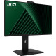 MSI Pro MP275QPDG 27 Inch Monitor, QHD (2560 x 1440), 100Hz, IPS, 1ms, 2x HDMI 2.0b, 1x DP 1.2a input, 1x DP 1.2a output, 1x Type-C (DP alt.) w/ 98W PD, 1x LAN, 4xUSB 5Gbps Type-A, 1x USB 5Gbps Type-B, Built-in Speakers, Webcam, Daisy Chain, HDR Ready, An MSI Pro MP275QPDG 27 Inch Monitor, QHD (2560 x 1440), 100Hz, IPS, 1ms, 2x HDMI 2.0b, 1x DP 1.2a input, 1x DP 1.2a output, 1x Type-C (DP alt.) w/ 98W PD, 1x LAN, 4xUSB 5Gbps Type-A, 1x USB 5Gbps Type-B, Built-in Speakers, Webcam, Daisy Chain, HDR Ready, An