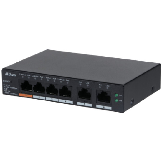 Dahua Technology DH-CS4006-4GT-60 network switch Managed L2 Gigabit Ethernet (10/100/1000) Power over Ethernet (PoE) Black Dahua Technology DH-CS4006-4GT-60 network switch Managed L2 Gigabit Ethernet (10/100/1000) Power over Ethernet (PoE) Black