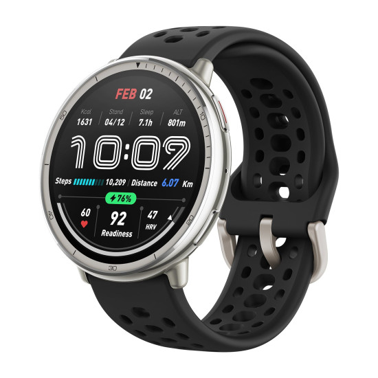 Amazfit Active 2 3.35 cm (1.32") AMOLED Digital 466 x 466 pixels Touchscreen Silver GPS (satellite) Amazfit Active 2 3.35 cm (1.32") AMOLED Digital 466 x 466 pixels Touchscreen Silver GPS (satellite)