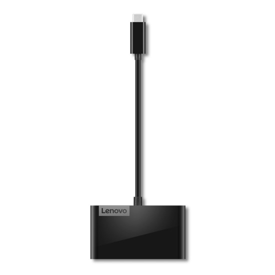 Lenovo GX91L84354 interface hub USB 3.2 Gen 1 (3.1 Gen 1) Type-C 625 Mbit/s Black