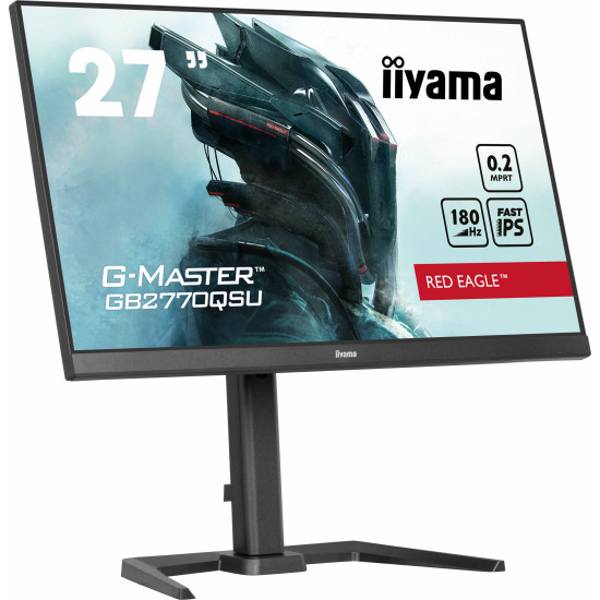 iiyama G-MASTER GB2770QSU-B6 computer monitor 68.6 cm (27") 2560 x 1440 pixels 2K Ultra HD LCD Black iiyama G-MASTER GB2770QSU-B6 computer monitor 68.6 cm (27") 2560 x 1440 pixels 2K Ultra HD LCD Black