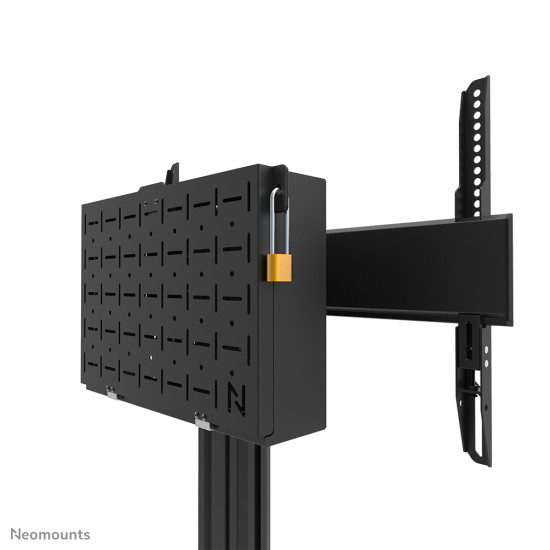 NEOMOUNTS MOVE UP DISPLAY FLOOR STAND (32-75") SOLID STEEL FLOOR PLATE