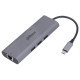 Dahua Technology 8 in 1 USB 3.1 Type-C to USB 3.0 + HDMI + RJ45 + SD/TF + PD Docking Station Dahua Technology 8 in 1 USB 3.1 Type-C to USB 3.0 + HDMI + RJ45 + SD/TF + PD Docking Station
