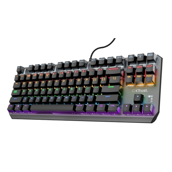Trust GXT 834 Callaz keyboard Gaming USB QWERTY English Black Trust GXT 834 Callaz keyboard Gaming USB QWERTY English Black