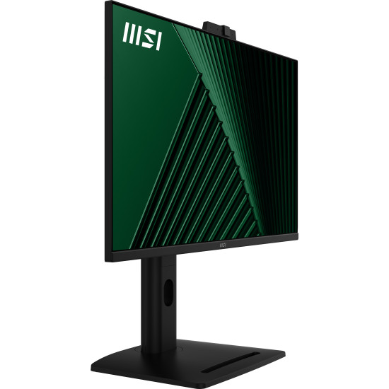 MSI Pro MP275QPDG 27 Inch Monitor, QHD (2560 x 1440), 100Hz, IPS, 1ms, 2x HDMI 2.0b, 1x DP 1.2a input, 1x DP 1.2a output, 1x Type-C (DP alt.) w/ 98W PD, 1x LAN, 4xUSB 5Gbps Type-A, 1x USB 5Gbps Type-B, Built-in Speakers, Webcam, Daisy Chain, HDR Ready, An MSI Pro MP275QPDG 27 Inch Monitor, QHD (2560 x 1440), 100Hz, IPS, 1ms, 2x HDMI 2.0b, 1x DP 1.2a input, 1x DP 1.2a output, 1x Type-C (DP alt.) w/ 98W PD, 1x LAN, 4xUSB 5Gbps Type-A, 1x USB 5Gbps Type-B, Built-in Speakers, Webcam, Daisy Chain, HDR Ready, An