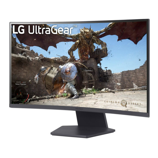 LCD Monitor|LG|27GS60QC-B|27"|Gaming/Curved|Panel VA|2560x1440|16:9|180 Hz|Matte|1 ms|Tilt|Colour Black|27GS60QC-B LCD Monitor|LG|27GS60QC-B|27"|Gaming/Curved|Panel VA|2560x1440|16:9|180 Hz|Matte|1 ms|Tilt|Colour Black|27GS60QC-B