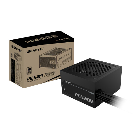 Power Supply|GIGABYTE|550 Watts|Efficiency 80 PLUS SILVER|PFC Active|MTBF 100000 hours|GP-P550SS Power Supply|GIGABYTE|550 Watts|Efficiency 80 PLUS SILVER|PFC Active|MTBF 100000 hours|GP-P550SS