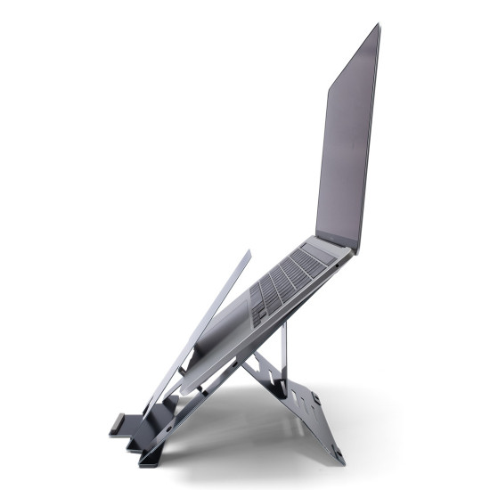 R-Go Tools Laptop stand R-Go Riser Document, ergonomic, foldable and adjustable stand with document holder, black R-Go Tools Laptop stand R-Go Riser Document, ergonomic, foldable and adjustable stand with document holder, black