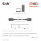 DisplayPort™ 2.1 Bi-Directional VESA DP80 Certified Cable 4K240Hz, 8K60Hz or 10K60Hz M/M 1.6m/5.25ft DisplayPort™ 2.1 Bi-Directional VESA DP80 Certified Cable 4K240Hz, 8K60Hz or 10K60Hz M/M 1.6m/5.25ft
