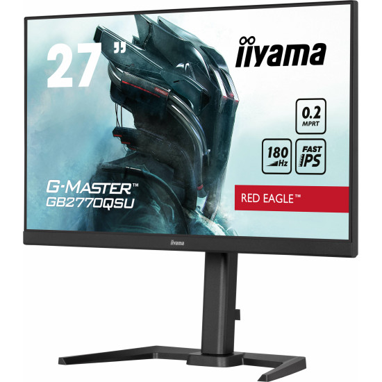 iiyama G-MASTER GB2770QSU-B6 computer monitor 68.6 cm (27") 2560 x 1440 pixels 2K Ultra HD LCD Black iiyama G-MASTER GB2770QSU-B6 computer monitor 68.6 cm (27") 2560 x 1440 pixels 2K Ultra HD LCD Black