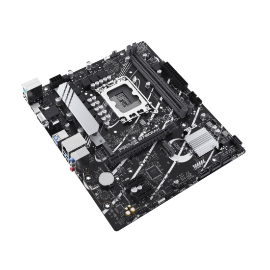 Mainboard|ASUS|Intel B760 Express|LGA1700|Micro-ATX|Memory DDR5|Memory slots 2|2xPCI-Express 4.0 1x|1xPCI-Express 4.0 16x|2xM.2|1x15pin D-sub|1xHDMI|2xUSB 2.0|4xUSB 3.2|1xPS/2|1xRJ45|3xAudio port|PRIMEB760M-K Mainboard|ASUS|Intel B760 Express|LGA1700|Micro-ATX|Memory DDR5|Memory slots 2|2xPCI-Express 4.0 1x|1xPCI-Express 4.0 16x|2xM.2|1x15pin D-sub|1xHDMI|2xUSB 2.0|4xUSB 3.2|1xPS/2|1xRJ45|3xAudio port|PRIMEB760M-K