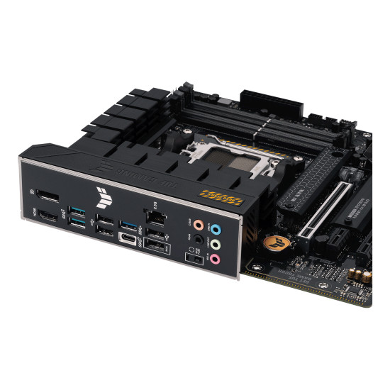 Mainboard|ASUS|AMD B650|SAM5|MicroATX|Memory DDR5|Memory slots 4|1xPCI-Express 4.0 1x|2xPCI-Express 4.0 16x|2xM.2|1xHDMI|1xDisplayPort|4xUSB 2.0|3xUSB 3.2|1xUSB-C|1xRJ45|5xAudio port|TUFGAMINGB650M-PLUS Mainboard|ASUS|AMD B650|SAM5|MicroATX|Memory DDR5|Memory slots 4|1xPCI-Express 4.0 1x|2xPCI-Express 4.0 16x|2xM.2|1xHDMI|1xDisplayPort|4xUSB 2.0|3xUSB 3.2|1xUSB-C|1xRJ45|5xAudio port|TUFGAMINGB650M-PLUS