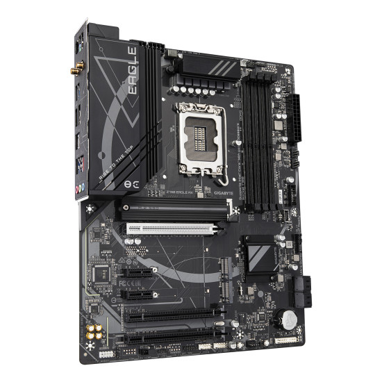 Mainboard|GIGABYTE|Intel Z790|LGA1700|ATX|Memory DDR5|Memory slots 4|2xPCI-Express 3.0 1x|1xPCI-Express 3.0 16x|1xPCI-Express 4.0 16x|1xPCI-Express 5.0 16x|3xM.2|1xHDMI|1xDisplayPort|2xUSB 2.0|5xUSB 3.2|1xUSB-C|1xPS/2|1xRJ45|3xAudio port|Z790EAGLEAX Mainboard|GIGABYTE|Intel Z790|LGA1700|ATX|Memory DDR5|Memory slots 4|2xPCI-Express 3.0 1x|1xPCI-Express 3.0 16x|1xPCI-Express 4.0 16x|1xPCI-Express 5.0 16x|3xM.2|1xHDMI|1xDisplayPort|2xUSB 2.0|5xUSB 3.2|1xUSB-C|1xPS/2|1xRJ45|3xAudio port|Z790EAGLEAX