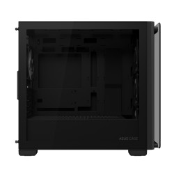 Case|ASUS|A23 PLUS|MidiTower|Case product features Transparent panel|MicroATX|MiniITX|Colour Black|A23PLUSTG/ARGBBLACK