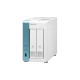 QNAP TS-233 NAS/storage server Tower ARM Cortex-A55 2 GB 0 TB QNAP QTS White QNAP TS-233 NAS/storage server Tower ARM Cortex-A55 2 GB 0 TB QNAP QTS White
