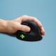 Ergonomic mouse R-Go HE Break with break software, medium (hand size 165-185 mm), left-handed, Bluetooth, black