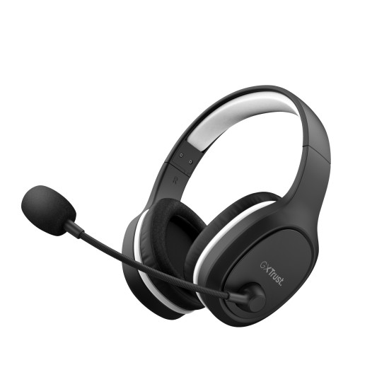 Trust GXT 391 Thian Headset Wired & Wireless Head-band Gaming USB Type-C Black, White Trust GXT 391 Thian Headset Wired & Wireless Head-band Gaming USB Type-C Black, White