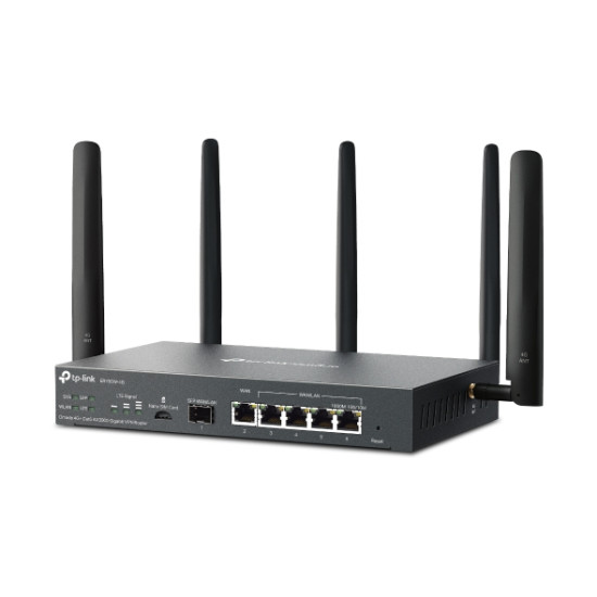 Omada 4G+ Cat6 AX3000 Gigabit VPN Router Omada 4G+ Cat6 AX3000 Gigabit VPN Router
