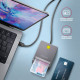 CARD READER FLAT SMARTCARD/ID/USB-C 1.3M CRE-SM3TC AXAGON CARD READER FLAT SMARTCARD/ID/USB-C 1.3M CRE-SM3TC AXAGON