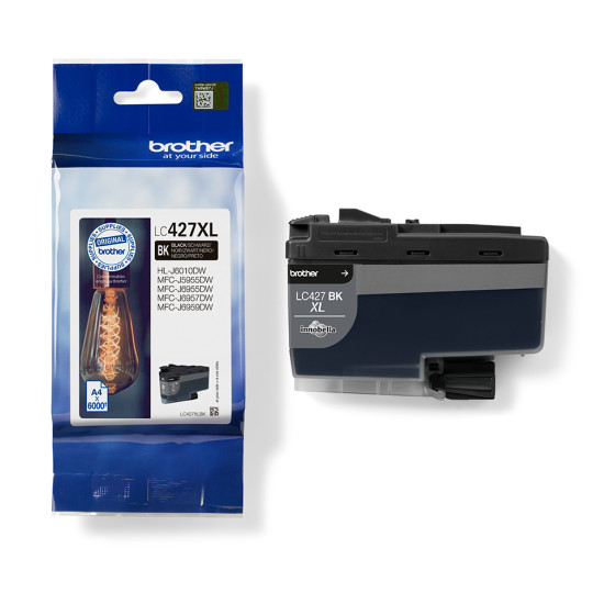 Brother LC427XLBK ink cartridge 1 pc(s) Original Black Brother LC427XLBK ink cartridge 1 pc(s) Original Black