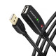 Axagon ADR-215 USB 2.0 A-M -> A-F active extension/repeater cable 15m - Kabel - Digital/Daten USB cable USB A Black Axagon ADR-215 USB 2.0 A-M -> A-F active extension/repeater cable 15m - Kabel - Digital/Daten USB cable USB A Black