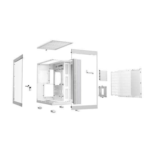 be quiet! LIGHT BASE 600 DX White Midi Tower be quiet! LIGHT BASE 600 DX White Midi Tower