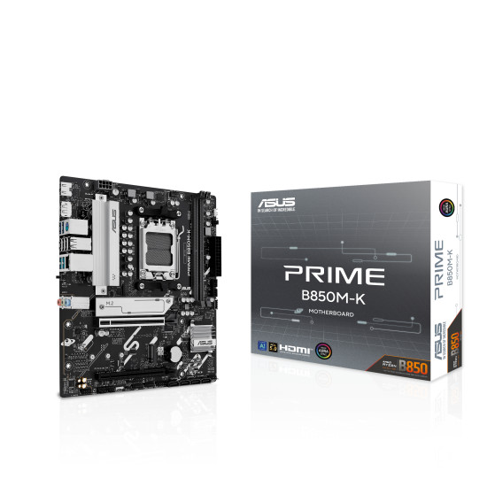 ASUS PRIME B850M-K AMD B850 Socket AM5 micro ATX ASUS PRIME B850M-K AMD B850 Socket AM5 micro ATX
