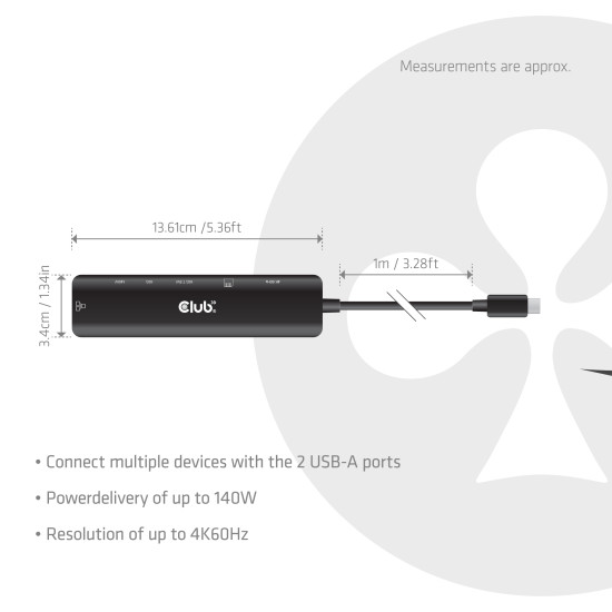 7-1 USB-C® to HDMI™ Hub