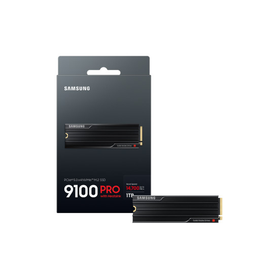 SSD|SAMSUNG|9100 PRO|1TB|M.2|PCIe Gen5|NVMe|TLC|Write speed 13300 MBytes/sec|Read speed 14700 MBytes/sec|2.38mm|TBW 600 TB|MZ-VAP1T0CW SSD|SAMSUNG|9100 PRO|1TB|M.2|PCIe Gen5|NVMe|TLC|Write speed 13300 MBytes/sec|Read speed 14700 MBytes/sec|2.38mm|TBW 600 TB|MZ-VAP1T0CW