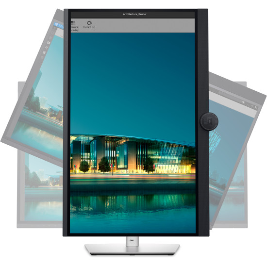 DELL UltraSharp U3224KBA LED display 80 cm (31.5") 6144 x 3456 pixels 6K Ultra HD LCD Black, Silver