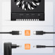 AXAGON ADSA-M2C22 USB-C 20Gbps Dual M.2 NVMe & SATA SSD Docking and Cloning Station