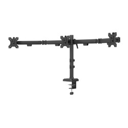 Neomounts DS60-600BL3 Monitor arm 10-27" - Quick-fix - 180°-stop