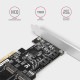 PCES-SA4M2 PCIe Controller 2x internal SATA 6G port+ M.2 B-key PCES-SA4M2 PCIe Controller 2x internal SATA 6G port+ M.2 B-key