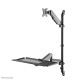 Neomounts WL90-325BL1 Sit-stand workstation wall 17-32" - gas spring
