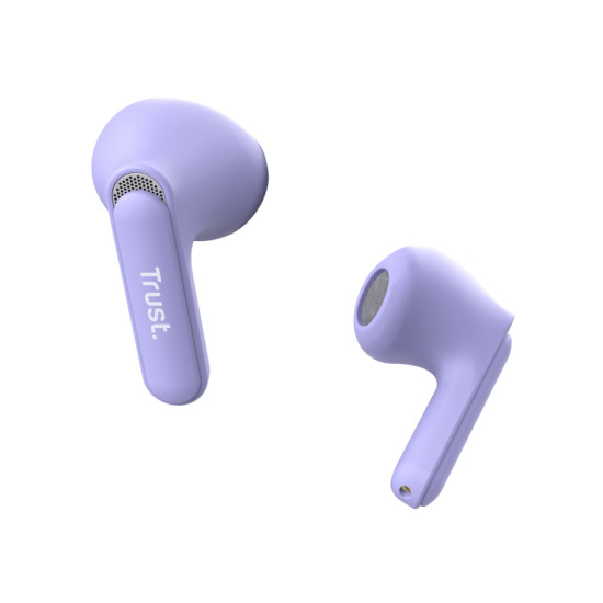 Trust Yavi Headset True Wireless Stereo (TWS) In-ear Calls/Music USB Type-C Bluetooth Purple Trust Yavi Headset True Wireless Stereo (TWS) In-ear Calls/Music USB Type-C Bluetooth Purple