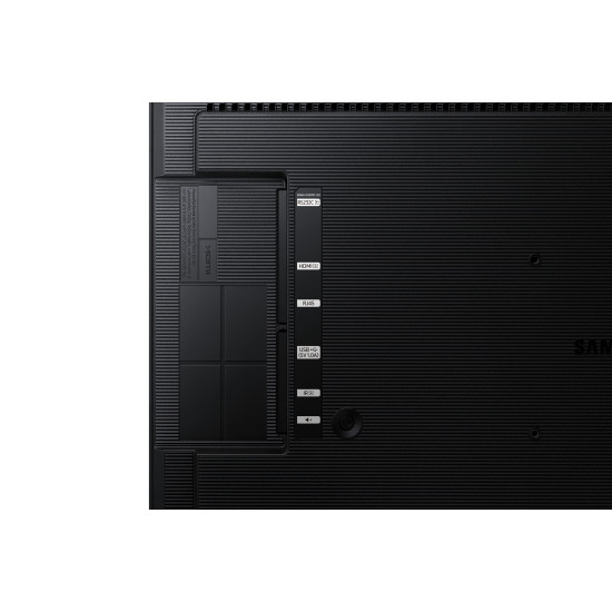 Samsung QB24C Digital signage flat panel 61 cm (24") LED Wi-Fi 250 cd/m² Full HD Black Built-in processor Tizen 16/7 Samsung QB24C Digital signage flat panel 61 cm (24") LED Wi-Fi 250 cd/m² Full HD Black Built-in processor Tizen 16/7