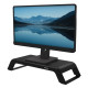 Fellowes Computer Monitor Stand with 3 Height Adjustments - Hana LT Monitor Riser - Ergonomic Adjustable Monitor Stand for Computers - Max Weight 22.6KG - Black Fellowes Computer Monitor Stand with 3 Height Adjustments - Hana LT Monitor Riser - Ergonomic Adjustable Monitor Stand for Computers - Max Weight 22.6KG - Black