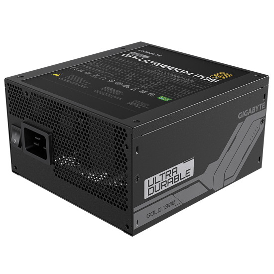 GIGABYTE UD1300GM PG5 power supply unit 1300 W 20+4 pin ATX ATX Black GIGABYTE UD1300GM PG5 power supply unit 1300 W 20+4 pin ATX ATX Black