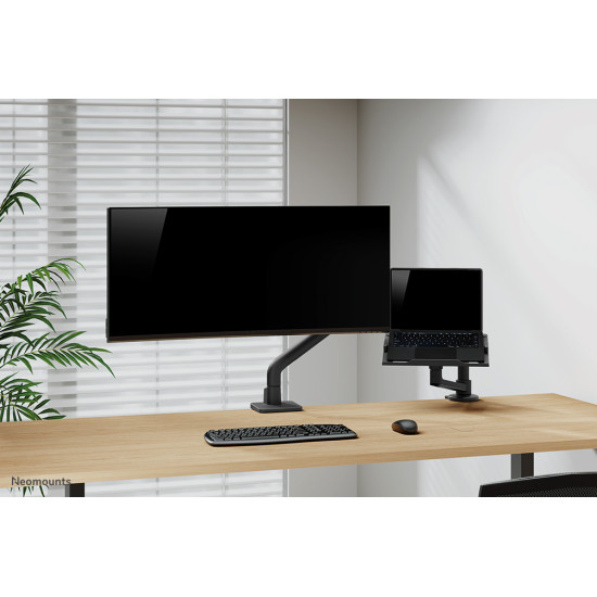 Neomounts DS20-425BL1 Laptop holder monitor arm 11.6-17.3" - space saving Neomounts DS20-425BL1 Laptop holder monitor arm 11.6-17.3" - space saving