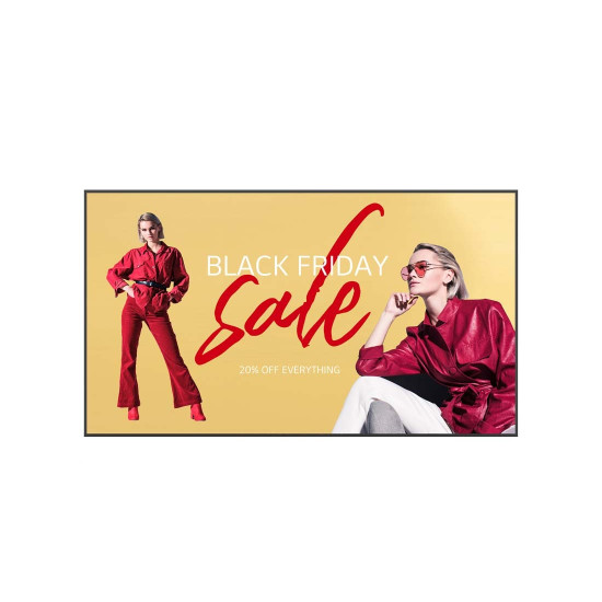 LG 110UM5K-B Signage Display Digital signage flat panel 2.79 m (110") LCD Wi-Fi 500 cd/m² 4K Ultra HD Black WebOS 16/7 LG 110UM5K-B Signage Display Digital signage flat panel 2.79 m (110") LCD Wi-Fi 500 cd/m² 4K Ultra HD Black WebOS 16/7