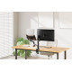 Neomounts DS20-425BL2 Monitor arm with laptop holder 17-27" - space saving Neomounts DS20-425BL2 Monitor arm with laptop holder 17-27" - space saving