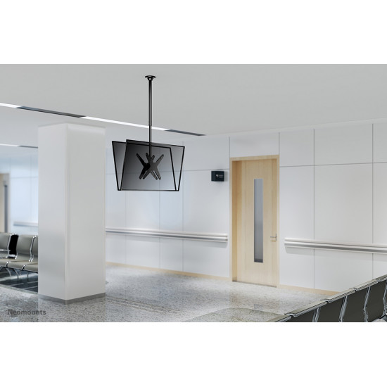 Neomounts FPMA-C340DBLACK Dual monitor/TV mount ceiling 32-75" - h 106-156 cm Neomounts FPMA-C340DBLACK Dual monitor/TV mount ceiling 32-75" - h 106-156 cm