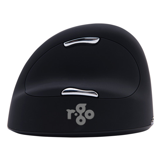 R-Go Tools Ergonomic mouse R-Go HE Break with break software, large (hand size ≥ 185 mm), left-handed, Bluetooth, black R-Go Tools Ergonomic mouse R-Go HE Break with break software, large (hand size ≥ 185 mm), left-handed, Bluetooth, black
