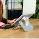 R-Go Tools Laptop stand R-Go Riser Flexible, adjustable folding laptop riser, ergonomic, Hylite aluminum, silver R-Go Tools Laptop stand R-Go Riser Flexible, adjustable folding laptop riser, ergonomic, Hylite aluminum, silver