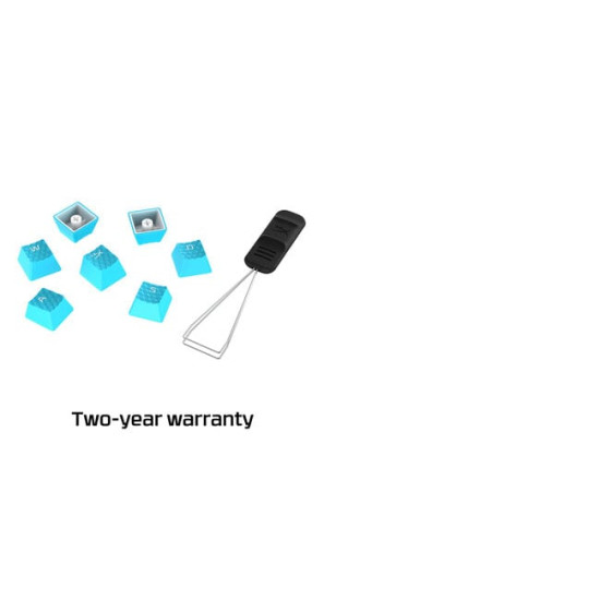 HyperX Rubber Keycaps - Gaming Accessory Kit - Blue (US Layout) HyperX Rubber Keycaps - Gaming Accessory Kit - Blue (US Layout)