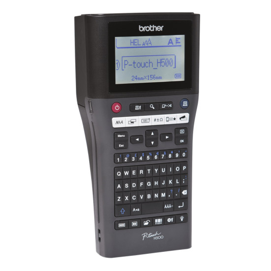 Brother PT-H500 label printer 180 x 180 DPI 30 mm/sec Wired TZe QWERTY Brother PT-H500 label printer 180 x 180 DPI 30 mm/sec Wired TZe QWERTY