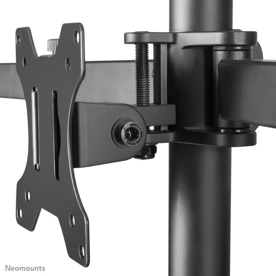 NEWSTAR FLAT SCREEN DESK MOUNT (CLAMP/GROMMET) 10-27" BLACK